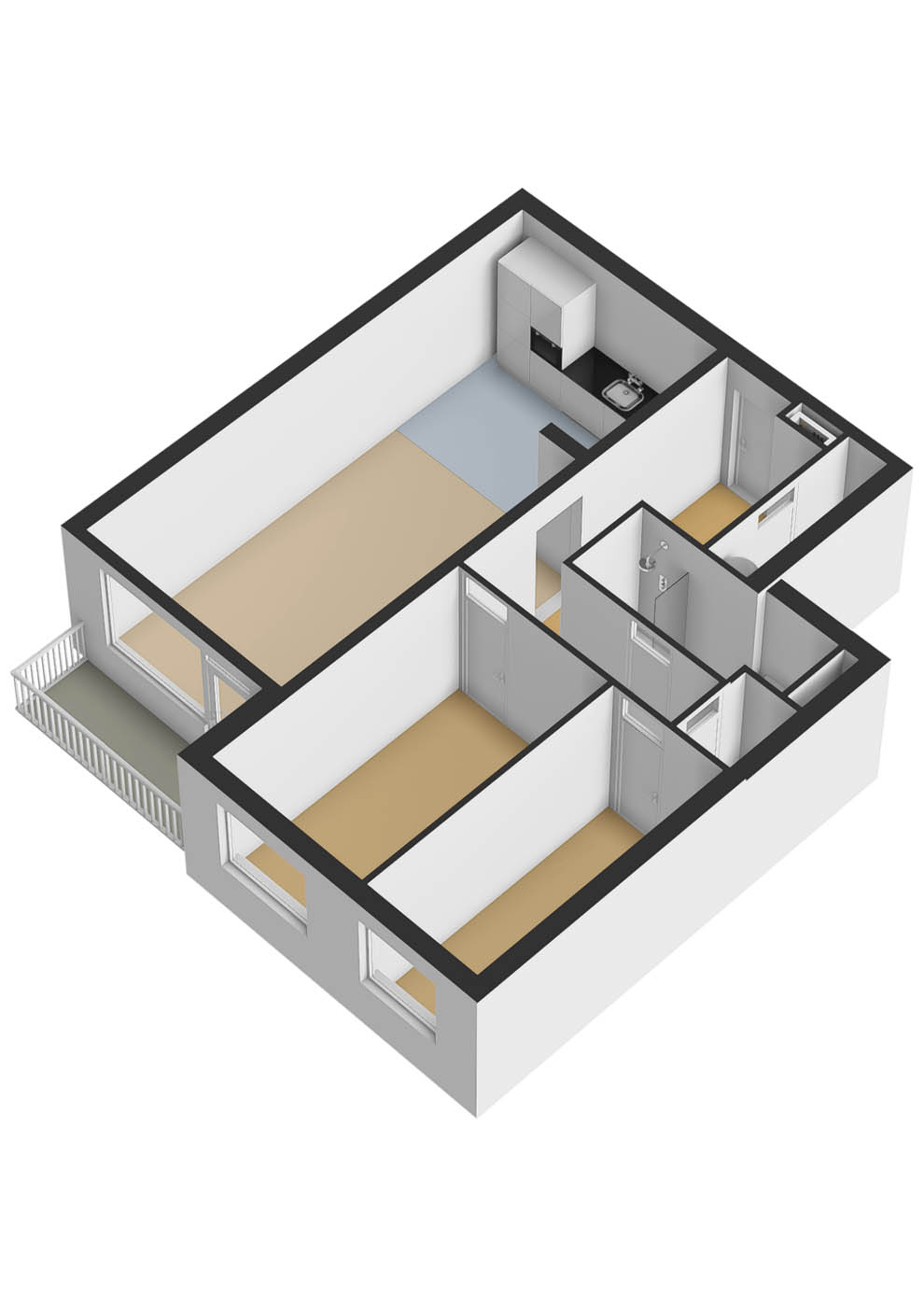 201_Appartement - 3D