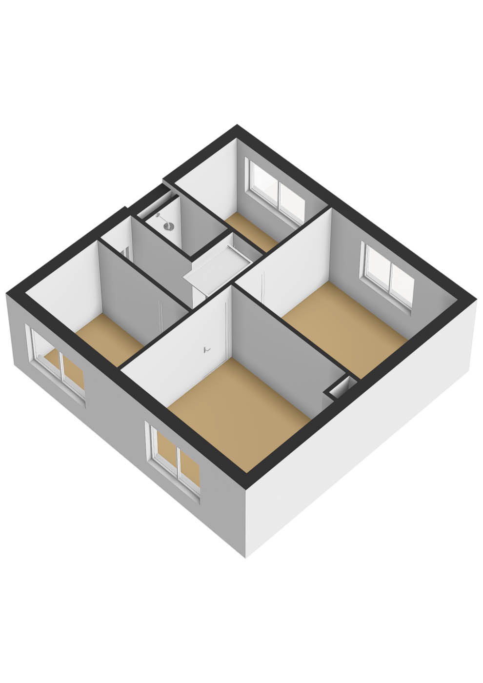 204_Eerste verdieping - 3D